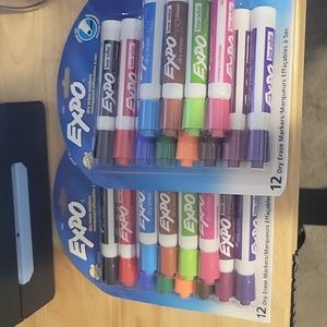 Brand new 12 count Expo Dry Erase Markers